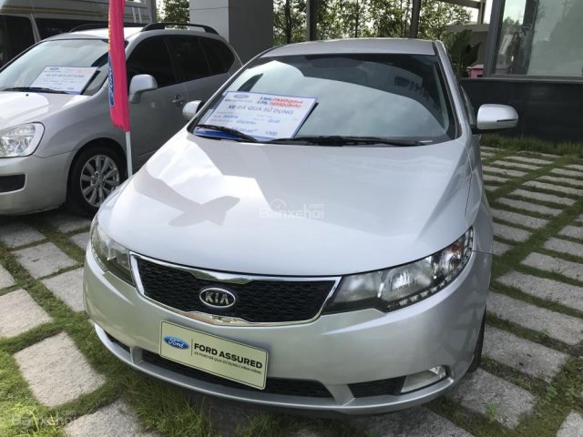 Cần bán lại xe Kia Forte năm 2013 màu xám (ghi), 435 triệu