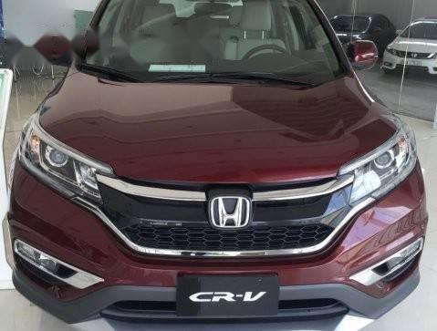 Bán xe Honda CR V đời 2017, màu đỏ