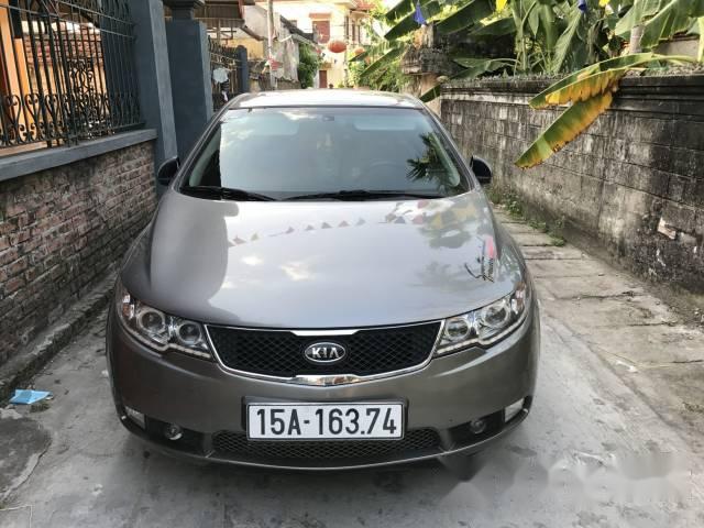 Cần bán gấp Kia Forte SLI 2009, màu xám, nhập khẩu chính hãng