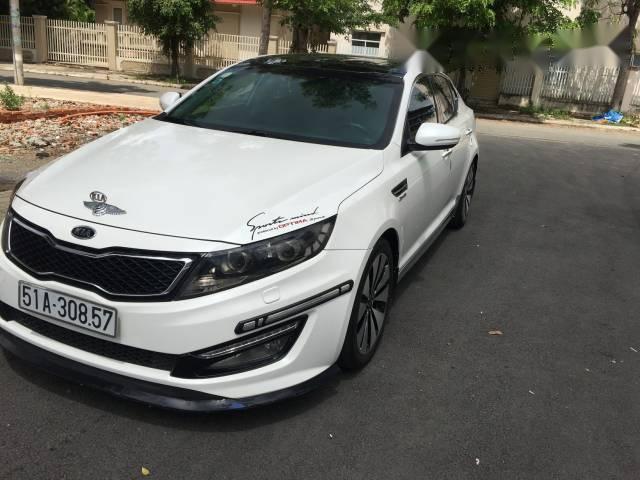 Chính chủ bán ô tô Kia Optima 2.0AT đời 2012, màu trắng, nhập khẩu