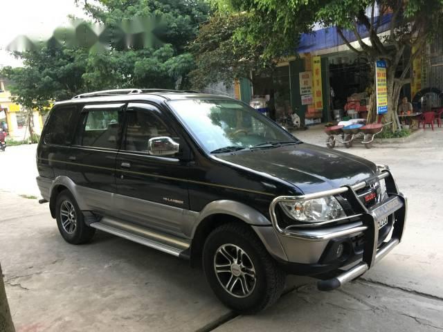 Bán xe cũ Isuzu Hi lander đời 2008, màu đen xe gia đình