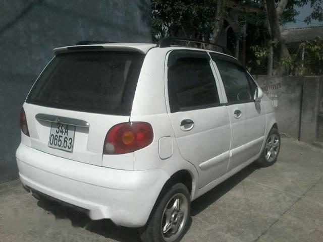 Bán xe cũ Daewoo Matiz 2005, màu trắng xe gia đình