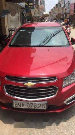 Cần bán lại xe Chevrolet Cruze sản xuất 2016, màu đỏ đã đi 5000 km, giá 485tr
