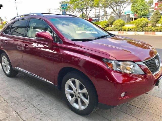 Cần bán Lexus RX350 đời 2010, màu đỏ, nhập khẩu nguyên chiếc