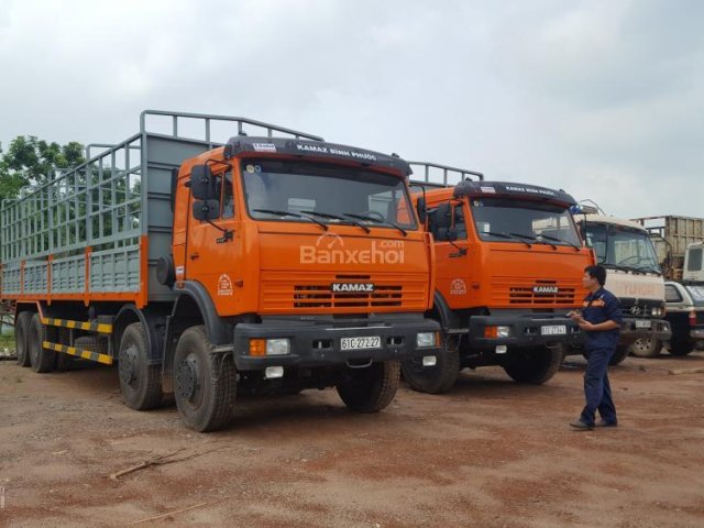 Bán Kamaz 6540 (8x4) thùng 9m mới 2016, tại Kamaz Bình Phước & Bình Dương | Kamaz thùng 30 tấn0