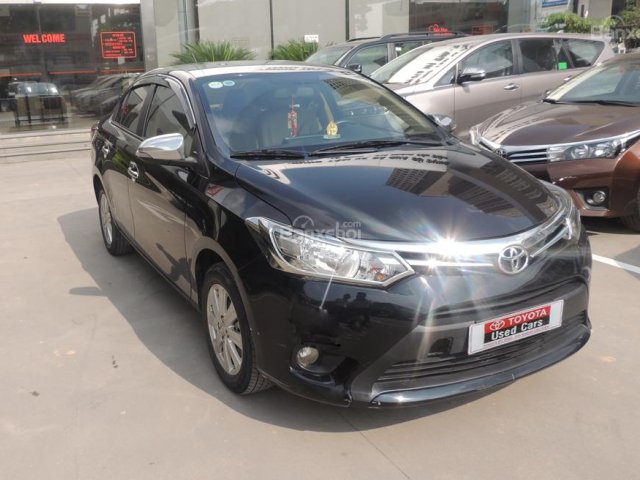 Bán Toyota Vios E đời 2016, màu đen