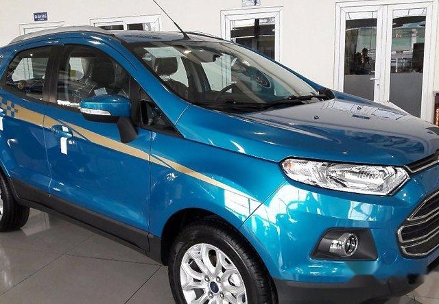 Bán Ford EcoSport năm 2017, màu xanh