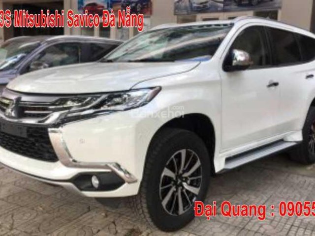 Bán ô tô Mitsubishi Pajero Sport tại Đà Nẵng, màu trắng, xe nhập nguyên chiếc, giao xe nhanh, LH Quang 0905596067