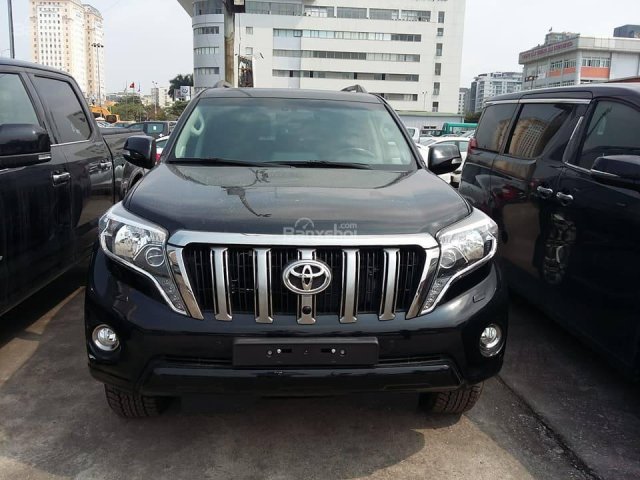 Bán xe Toyota Prado động cơ Diezel, màu đen, nhập khẩu nguyên chiếc Châu Âu - LH: 0982156767