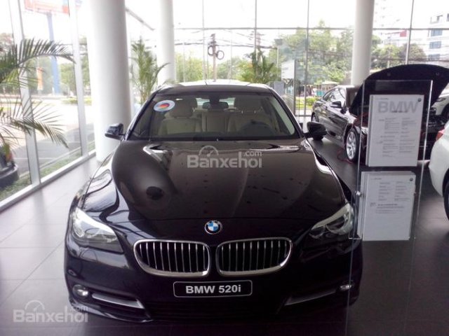 BMW Đà Nẵng bán xe BMW 5 Series 520i đời 2016, màu đen, nhập khẩu chính hãng, mới 100%