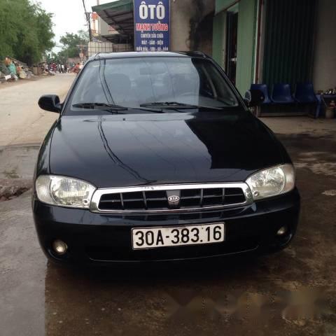 Bán xe chính chủ Kia Spectra đời 2005, màu đen, giá 128tr