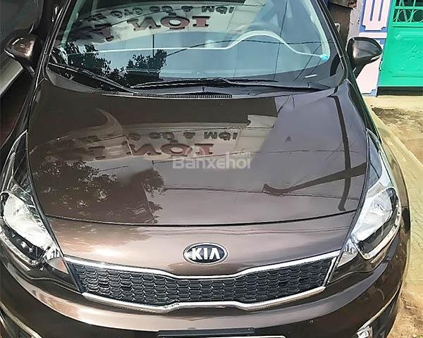 Cần bán Kia Rio đời 2015, màu nâu, xe nhập, giá tốt