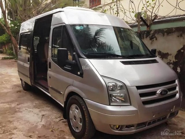 Bán xe cũ Ford Transit đời 2008, màu bạc, giá 385 triệu