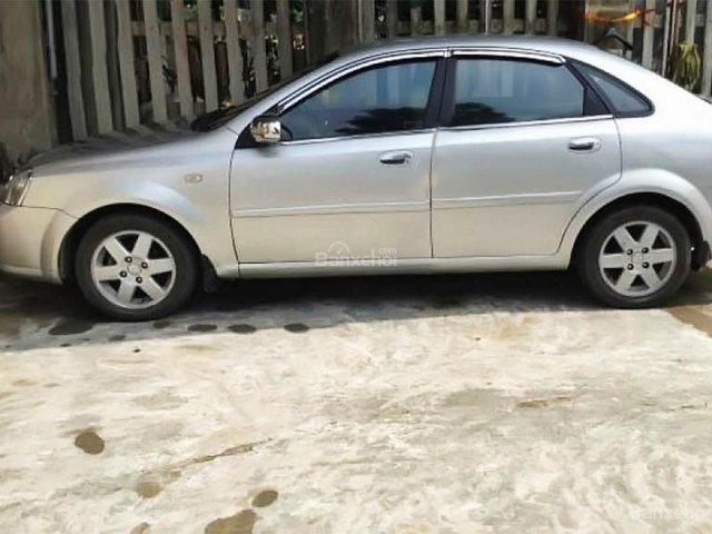 Bán xe cũ Daewoo Lacetti đời 2005, màu bạc