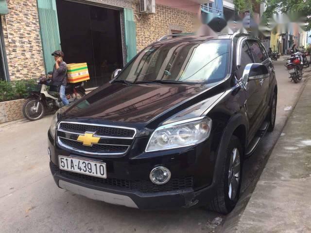 Cần bán xe Chevrolet Captiva đời 2007, màu đen, đã chạy 95.500km