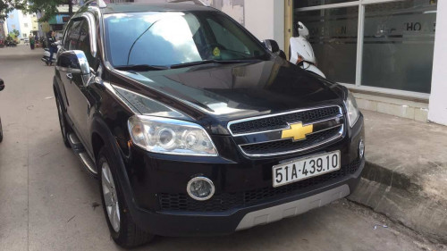 Cần bán gấp Chevrolet Captiva MT sản xuất 2007, màu đen xe gia đình, 295 triệu