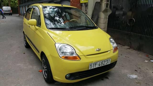 Bán xe cũ Chevrolet Spark sản xuất 2010, màu vàng, 180tr