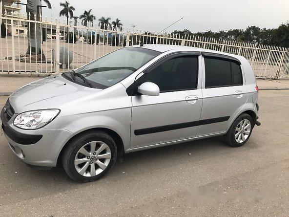 Bán xe cũ Hyundai Getz sản xuất 2010, màu bạc như mới