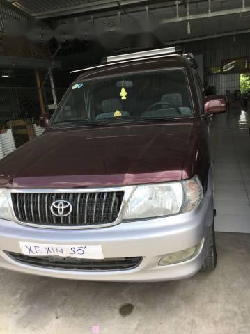 Cần bán lại xe Toyota Zace GL đời 2004, màu đỏ như mới, giá tốt