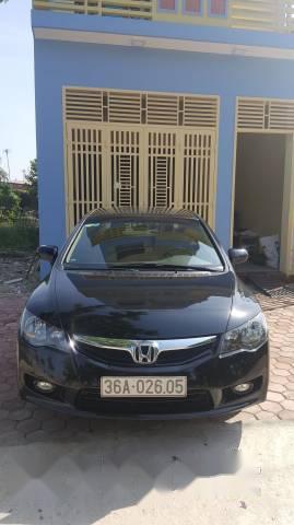 Cần bán Honda Civic đời 2012, màu đen số tự động, 542 triệu