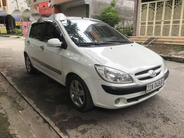 Bán xe cũ Hyundai Getz đời 2008, màu trắng