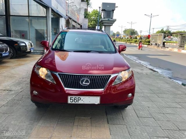 Bán ô tô Lexus RX đời 2009, màu đỏ, nhập khẩu nguyên chiếc