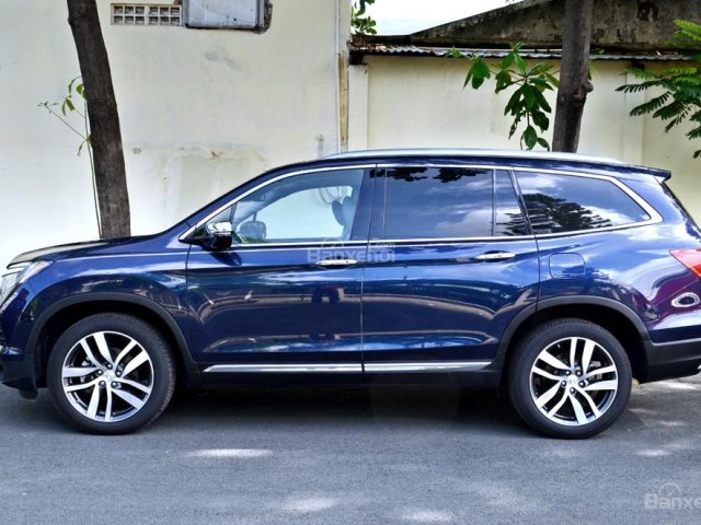 Bán ô tô Honda Pilot đời 2015, màu xanh lam, nhập khẩu