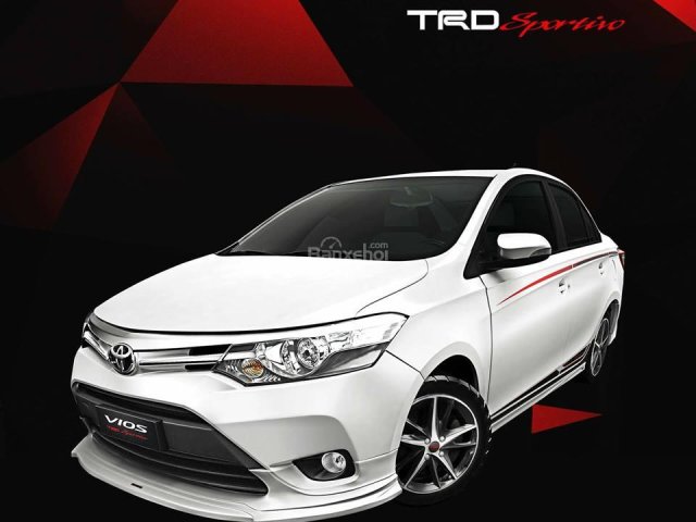 Toyota Vios 1.5G TRD phiên bản mới nhất, giá tốt nhất, trả trước 130tr nhận xe, liên hệ 0978 666 777