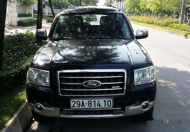 Bán xe cũ Ford Everest năm 2008, màu đen xe gia đình, 450 triệu