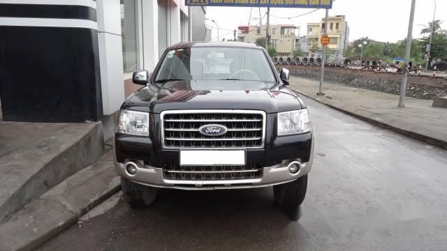 Cần bán xe cũ Ford Everest đời 2008, màu đen số sàn