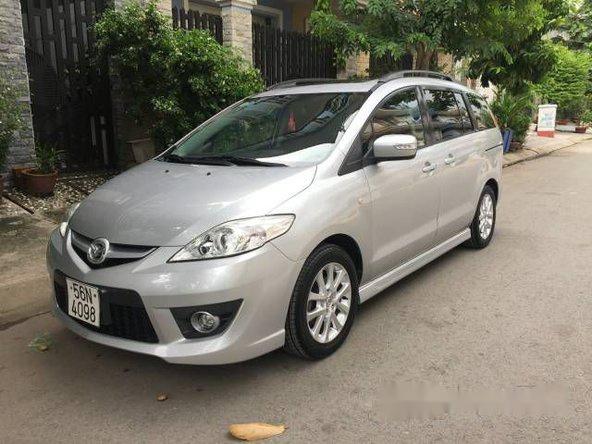 Bán Mazda 5 AT đời 2009, màu bạc số tự động