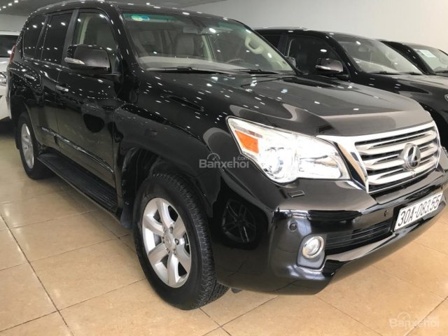 Bán xe Lexus GX460 model 2010, màu đen, nhập khẩu Mỹ bàn đủ đồ, cam kết xe đẹp