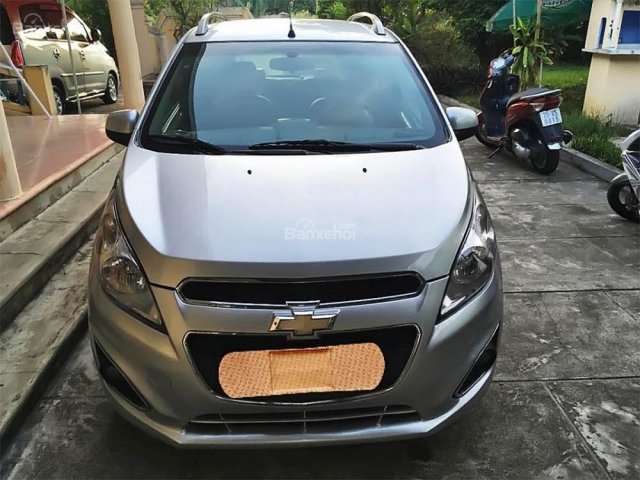 Cần bán lại xe Chevrolet Spark sản xuất 2014, màu bạc chính chủ