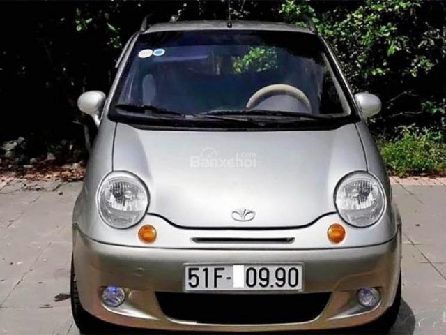 Cần bán gấp Daewoo Matiz đời 2005, màu bạc xe gia đình