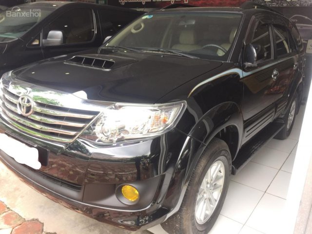 Bán xe Toyota Fortuner G đời 2014, màu đen