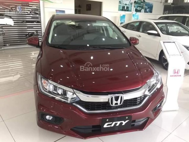 Bán xe Honda City 2017 màu đỏ, 0918424647