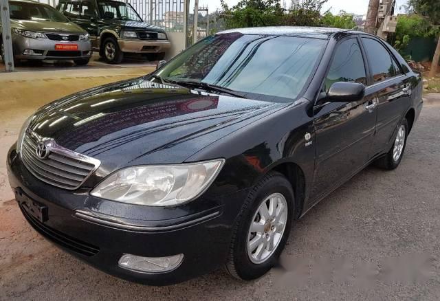 Cần bán xe Toyota Camry 2.4G đời 2003, màu đen, giá tốt