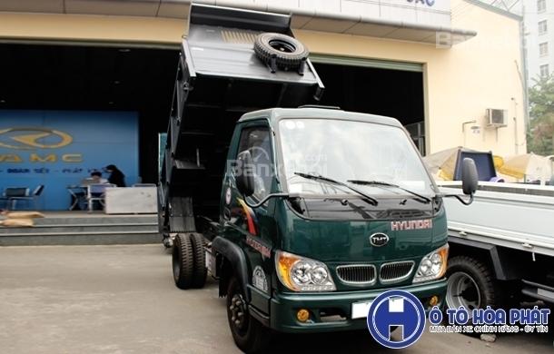 Bán xe ben Cửu Long 2T4 động cơ Hyundai, khung Chassis rắn chắc