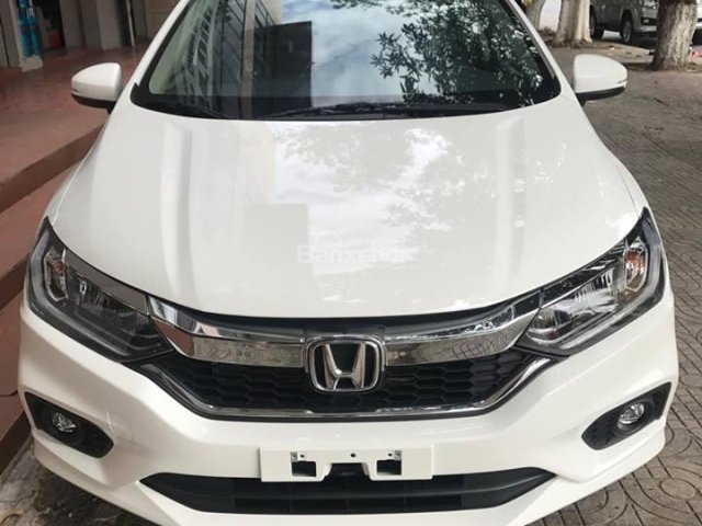 Bán xe Honda City 1.5 Top đời 2018, màu trắng, giá tốt nhất tại Quảng Bình, 0914.815.689