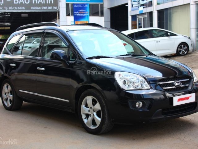 Cần bán Kia Carens SX 2.0AT đời 2009, màu đen, giá tốt, 385tr, 70.000km