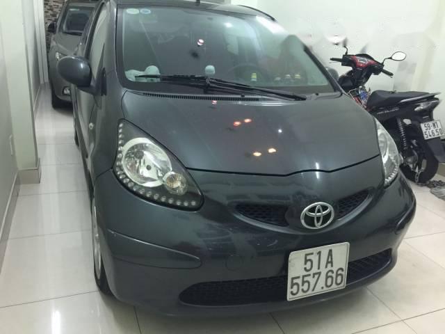 Bán xe cũ Toyota Aygo sản xuất 2006, màu đen, nhập khẩu