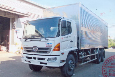 Xe tải 15,4 tấn thùng kín Hino FL8JTSA. Giao xe toàn quốc