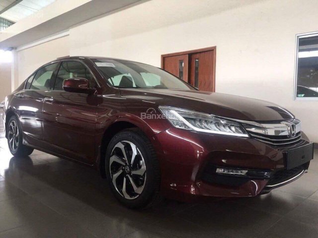 Honda Accord 2.4 AT 2017, màu đỏ, giá cực tốt. Liên hệ 0908700166