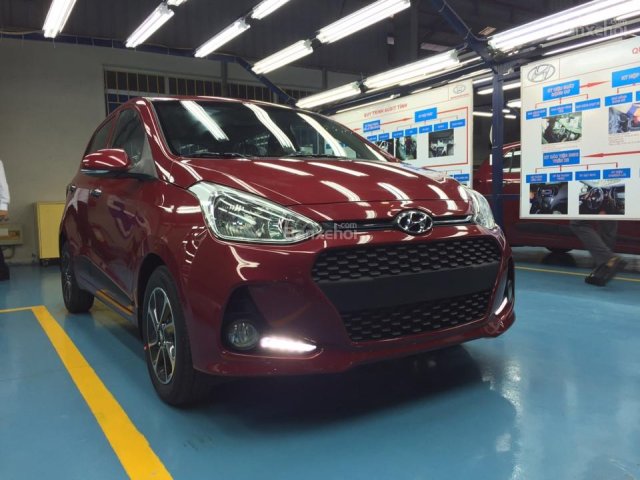 Hyundai Trường Chinh- bán Hyundai i10 1.2AT đời 2018, đủ màu, giao ngay- Sở hữu xe chỉ với 100tr đồng- LH: 0904 806 785