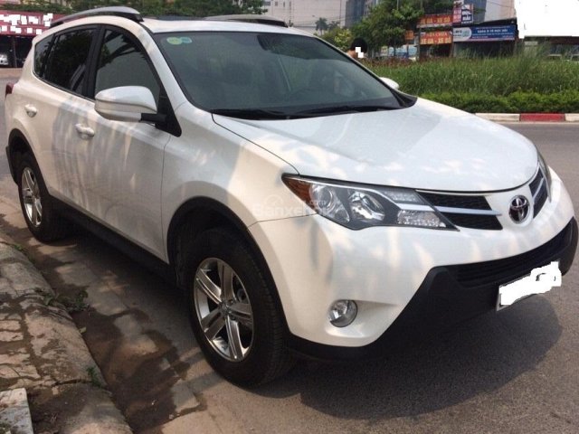 Bán xe Toyota RAV4 le sản xuất 2014, màu trắng, xe nhập  