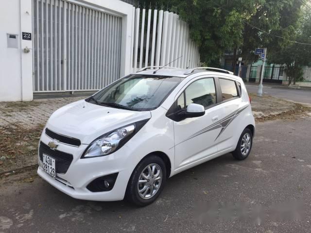 Bán xe cũ Chevrolet Spark đời 2014, màu trắng, giá 245tr