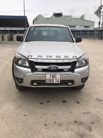 Bán Ford Ranger sản xuất 2010, màu bạc, 2 cầu, giá 360tr