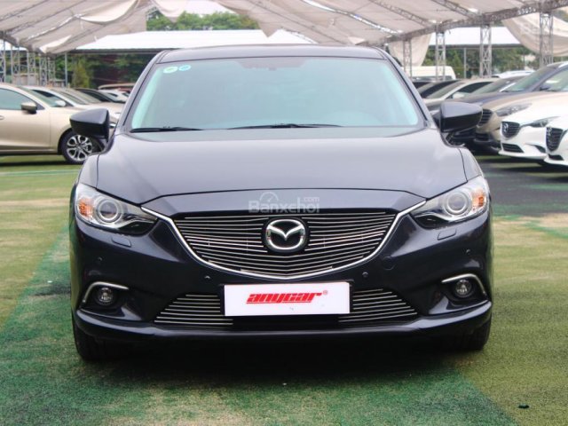 Cần bán lại xe Mazda 6 2.5AT đời 2015, màu đen số tự động giá cạnh tranh