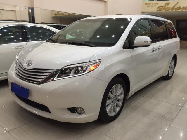 Bán Toyota Sienna năm 2015, màu trắng, nhập khẩu nguyên chiếc