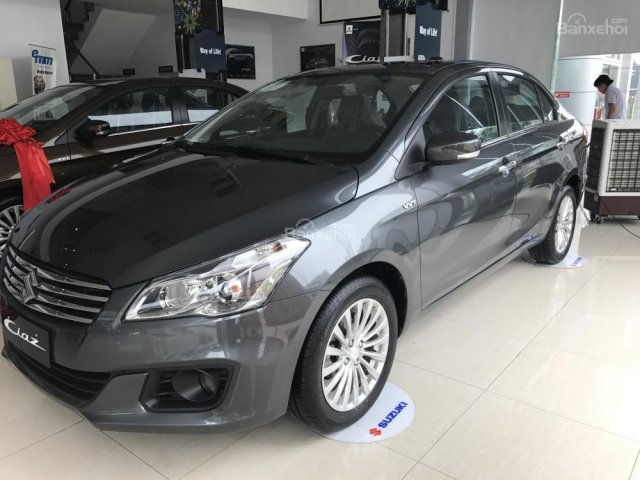 Bán Suzuki Ciaz 1.4AT VVT đời 2018 xám, xe nhập khẩu, mới 100% giá thương lượng - LH 0911935188